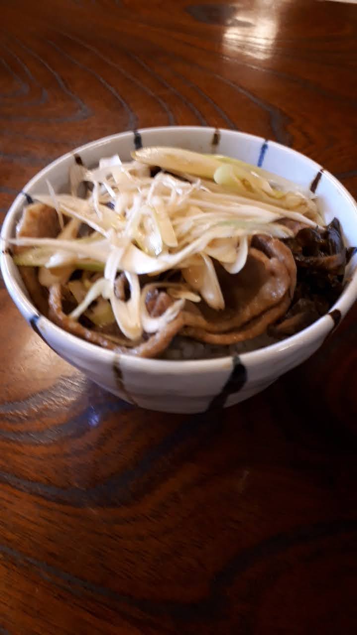 Simmered mushroom side dish