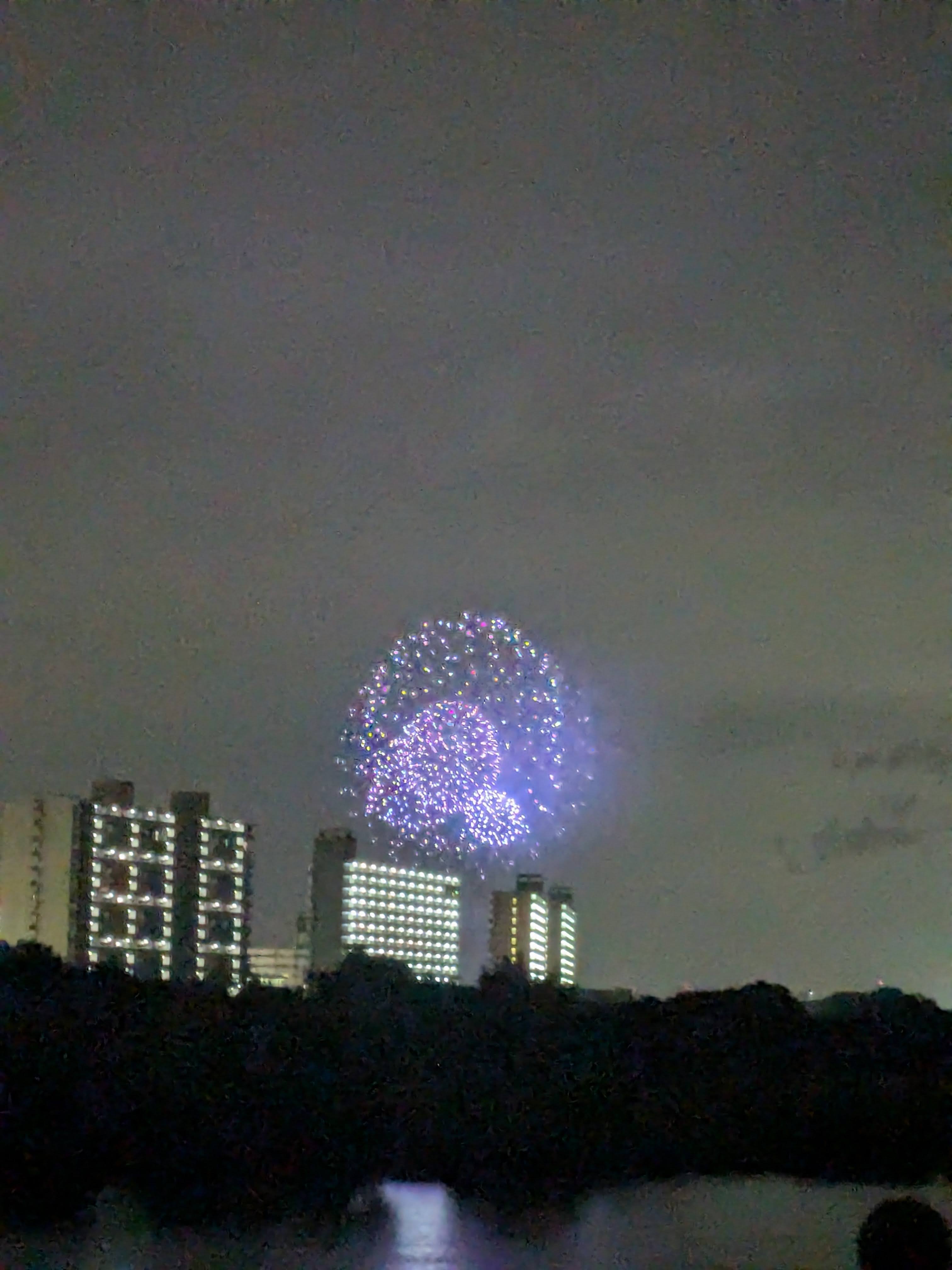 Featured image of post 🎆 Chofu Fireworks Festival 2025 - Autumn Night Sky at Tamagawa Riverbank
